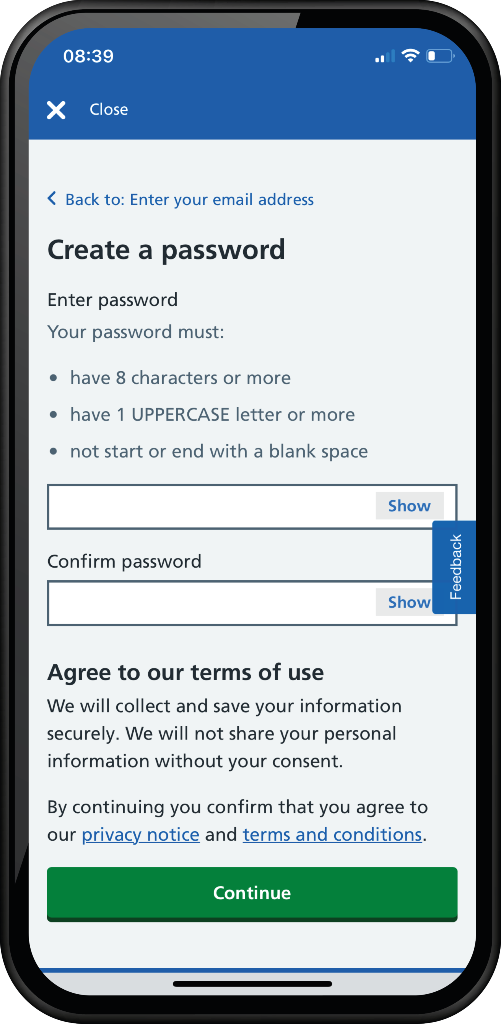 NHS App Guide – Getting Setup - Hanley Consulting