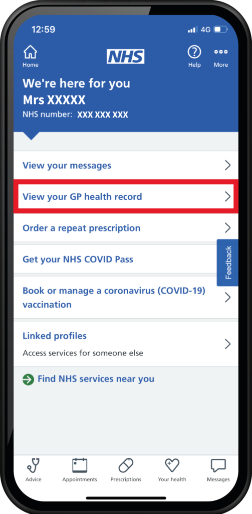 NHS App How to Check Test Results Hanley Health Ltd