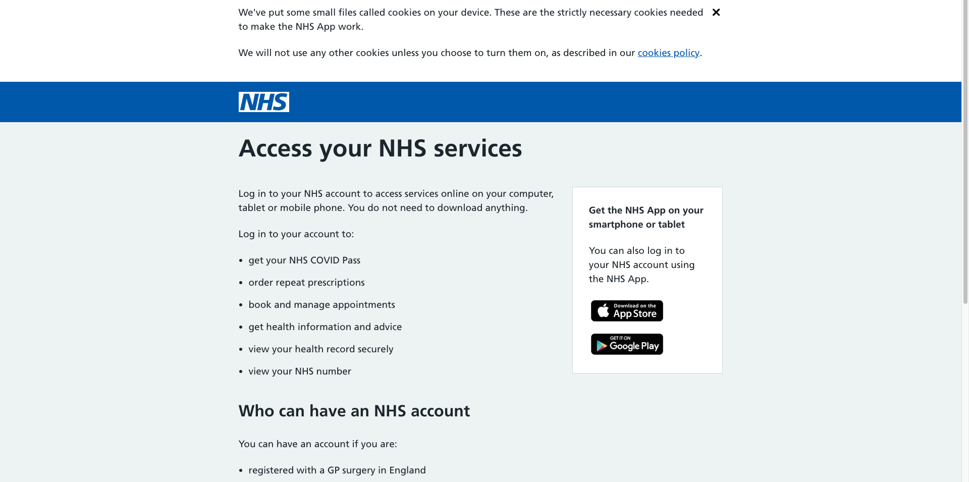 NHS App How to Check Test Results Hanley Health Ltd